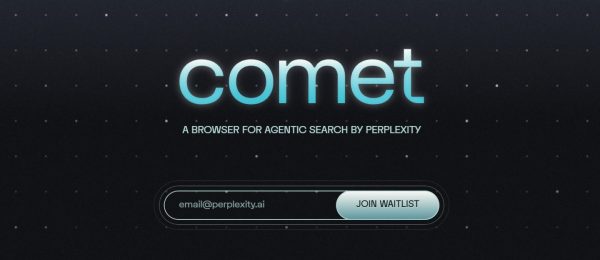 Perplexity in arrivo Comet, un nuovo browser AI