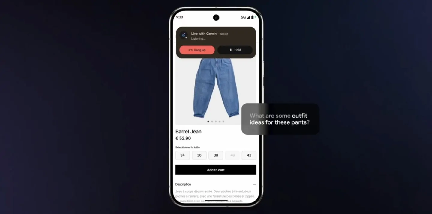 Gemini, l’AI di Google ti legge lo schermo e risponde in tempo reale