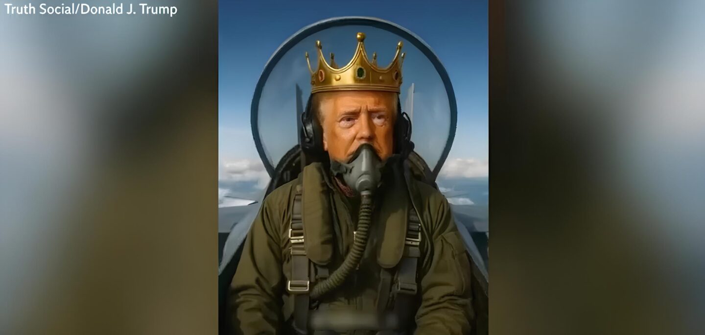Trump, un video fatto con AI per rispondere nel suo stile alle proteste “No Kings”