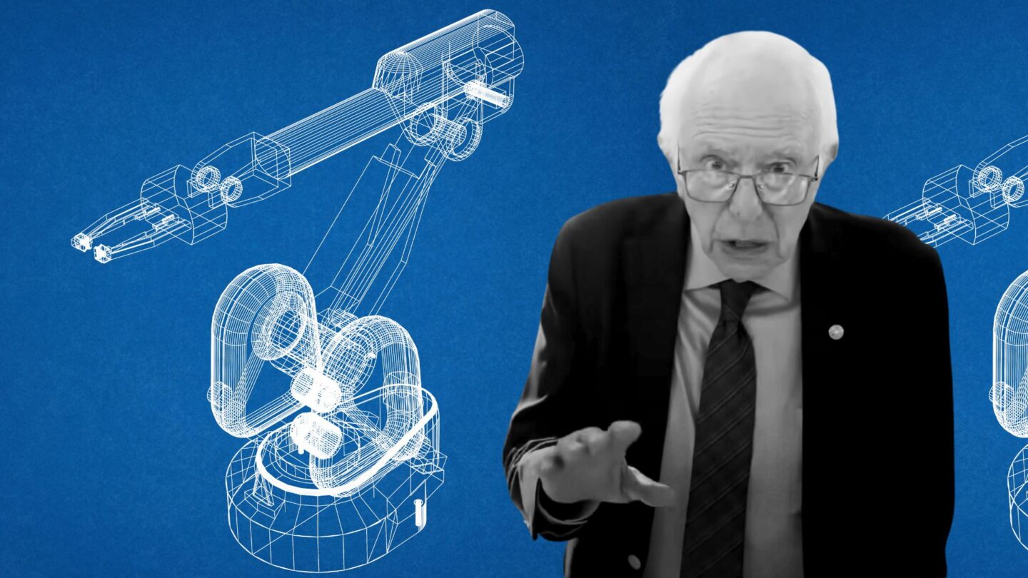 Bernie Sanders propone una “tassa sui robot” per le aziende che sostituiscono i lavoratori con l’AI