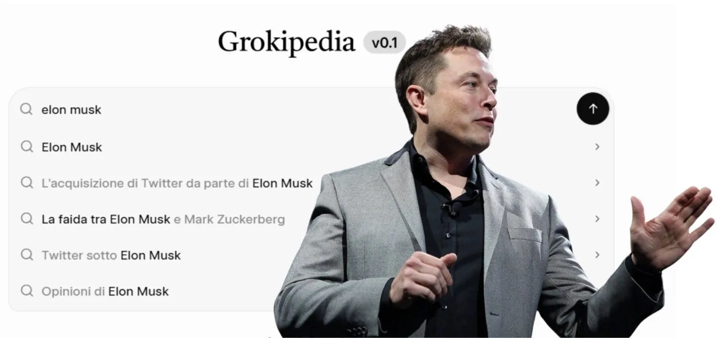 Elon Musk sfida Wikipedia: nasce Grokipedia, l’enciclopedia secondo Grok
