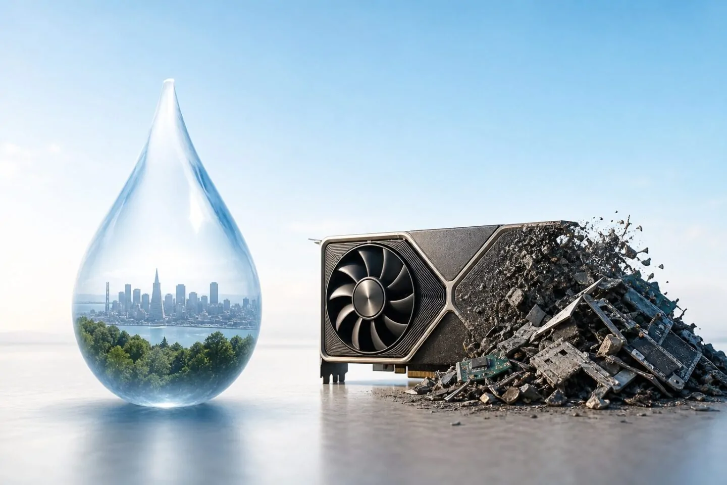 Il costo nascosto dell’AI: GPU, acqua ed e-waste dietro ogni prompt