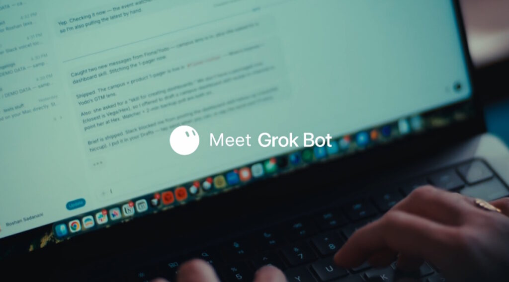 SpaceXAI lancia Grok Bot, un assistente AI che funziona come un collega virtuale