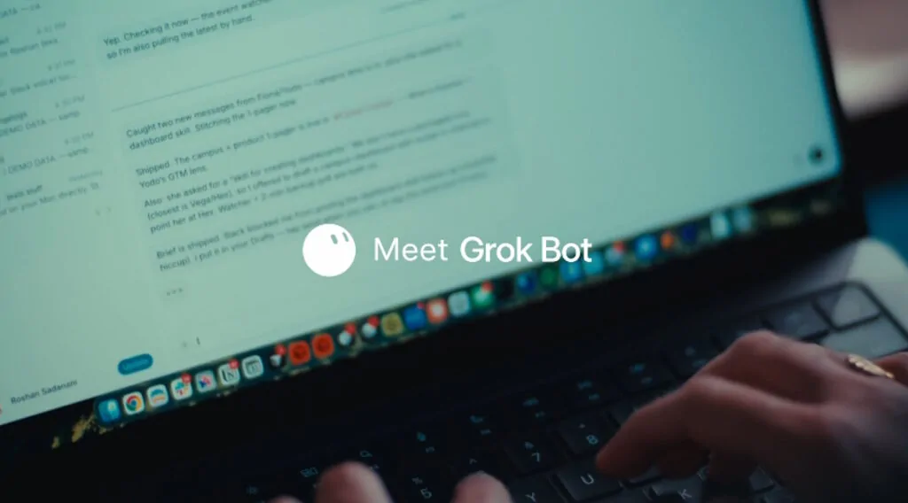 SpaceXAI lancia Grok Bot, un assistente AI che funziona come un collega virtuale
