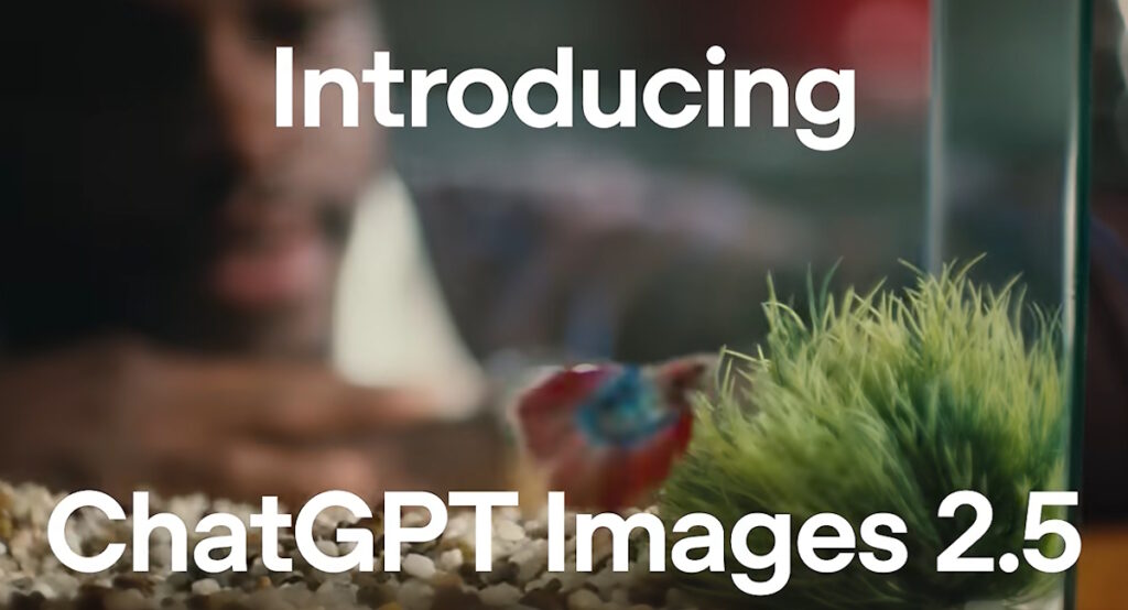 OpenAI presenta ChatGPT Images 2.5: focus su rapidità, nitidezza e precisione delle modifiche