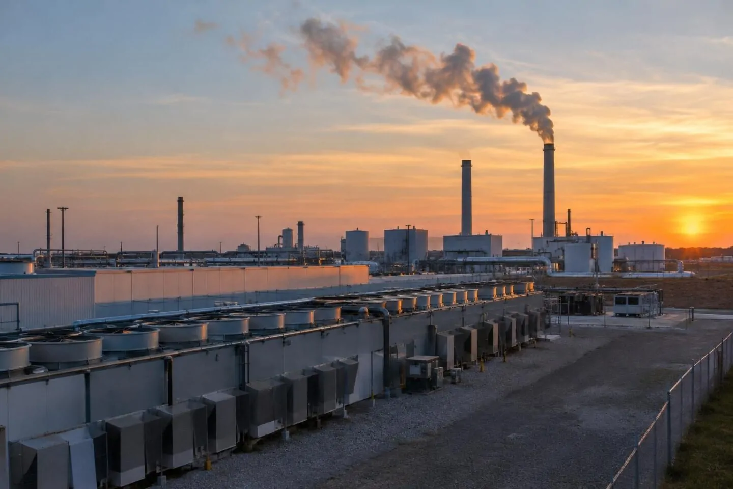 Data center AI: undici impianti a gas rischiano 129 milioni di tonnellate di CO2 l'anno