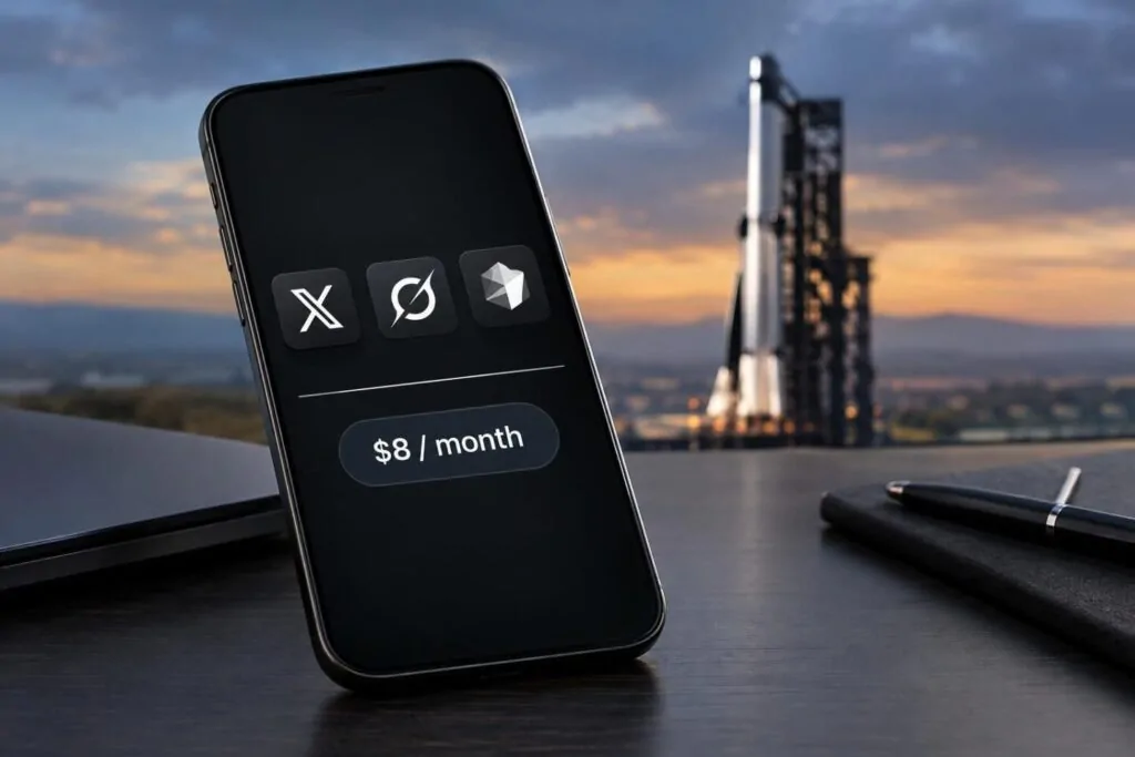 SpaceXSI riunisce X Premium, Grok e Cursor in un unico abbonamento da 8 dollari