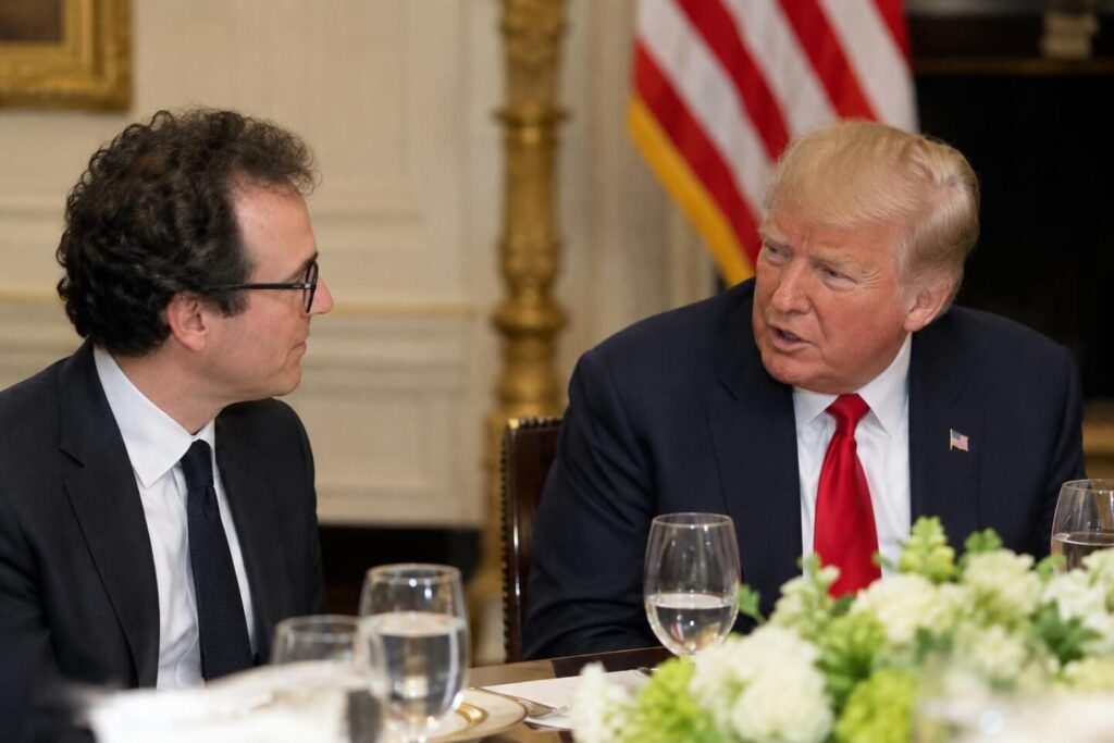 Dario Amodei cena con Trump alla Casa Bianca dopo mesi di tensioni