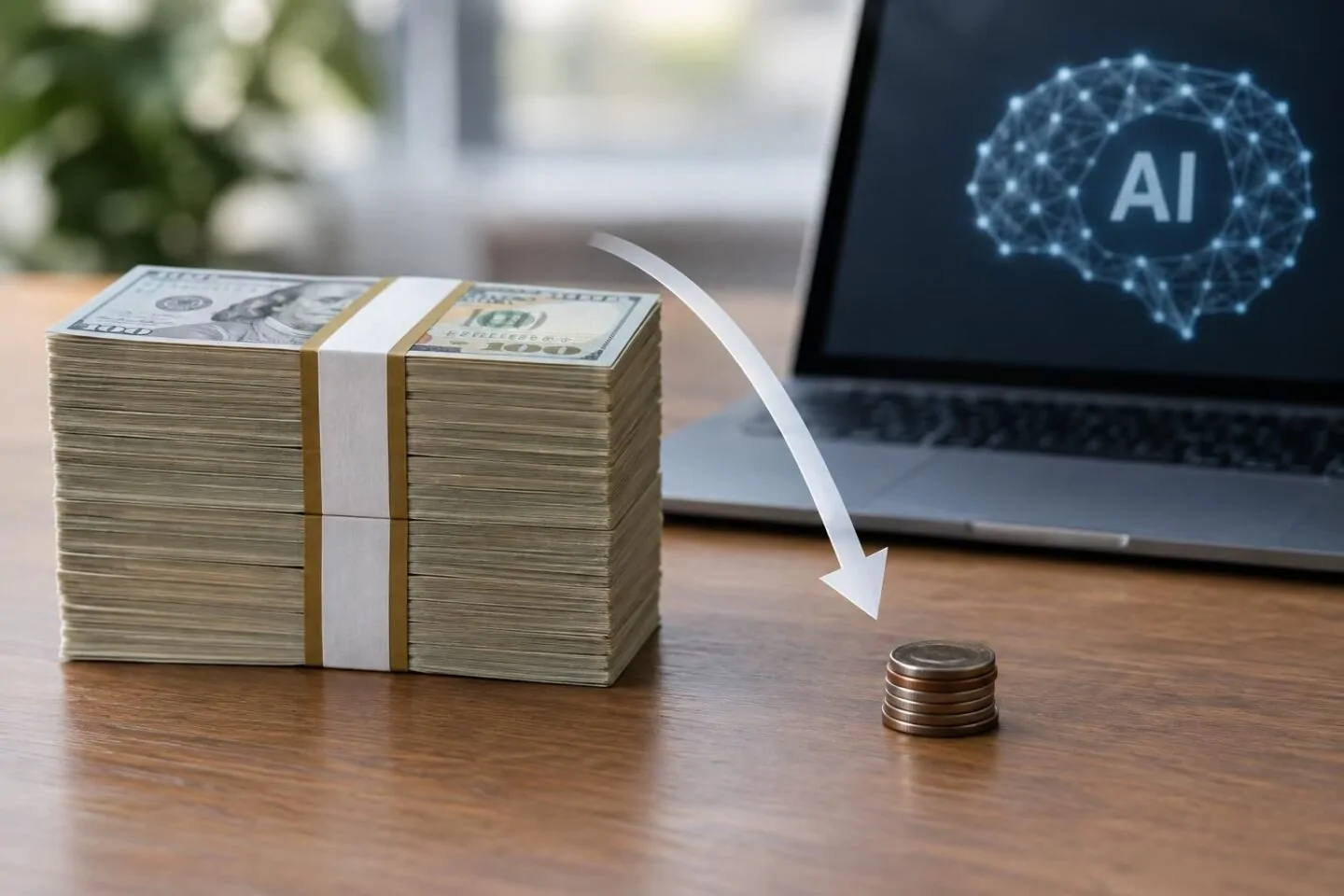 Costi di inferenza AI crollati di 1.000 volte in tre anni: cosa cambia per le aziende